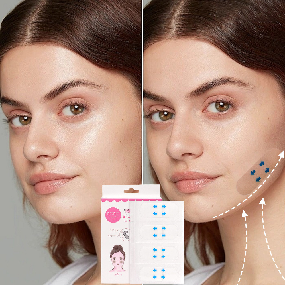 40 Pcs V Face Adhesive Lift Tape Waterproof Transparent Invisible Face ...