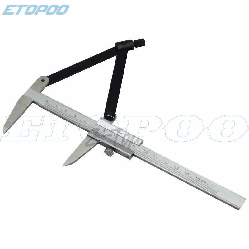 Compass Vernier With Locking Screw Circle Drawing Caliper 0-150Mm/0 ...