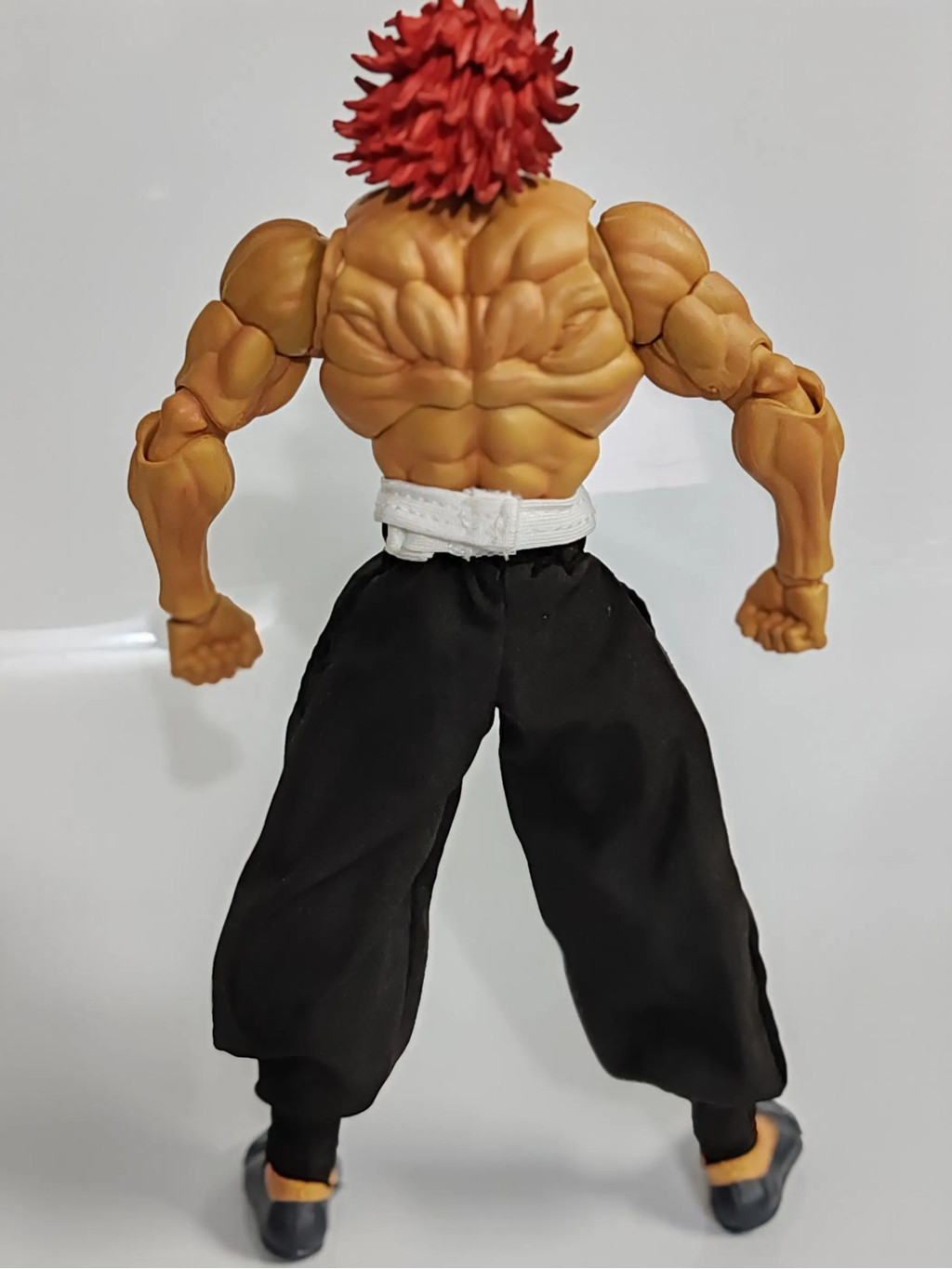 Hanma Yujiro Anime Action Figure - 7.1 Inch Movable Joints Fighting Pose Model