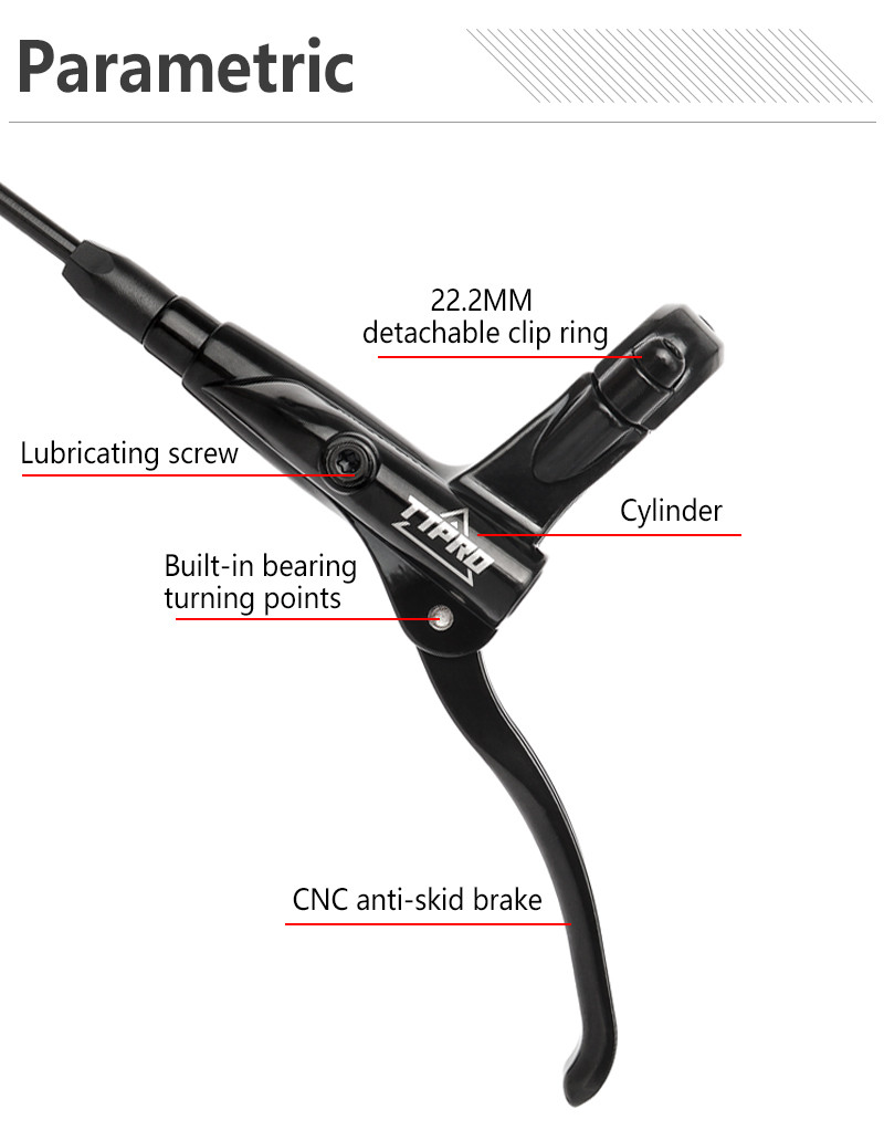 TTPRO MT200 MTB Hydraulic Brakes MTB Brake Hydraulic Disc Brake 800 ...
