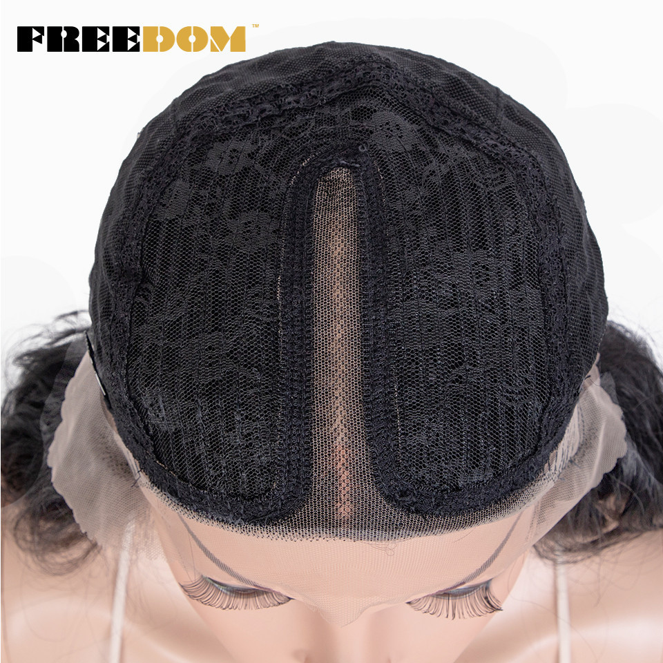 FREEDOM Synthetic Lace Front Wigs For Women 36