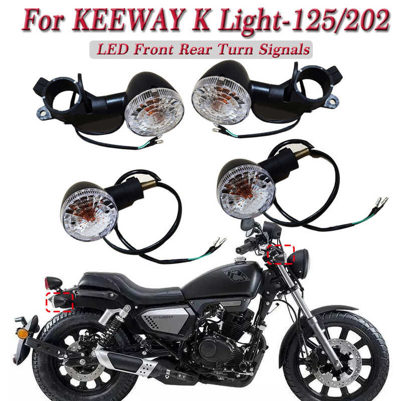 Para Sa KEEWAY K Light 125 K Light 202 Motorcycle LED Front Rear Turn