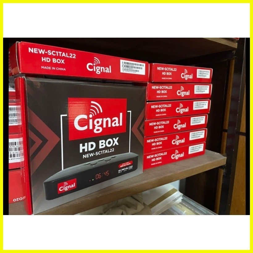 Cignal Hd Free Extra Month Digital Tv Box Need Satellite Dish Cignal Satlite Shopee