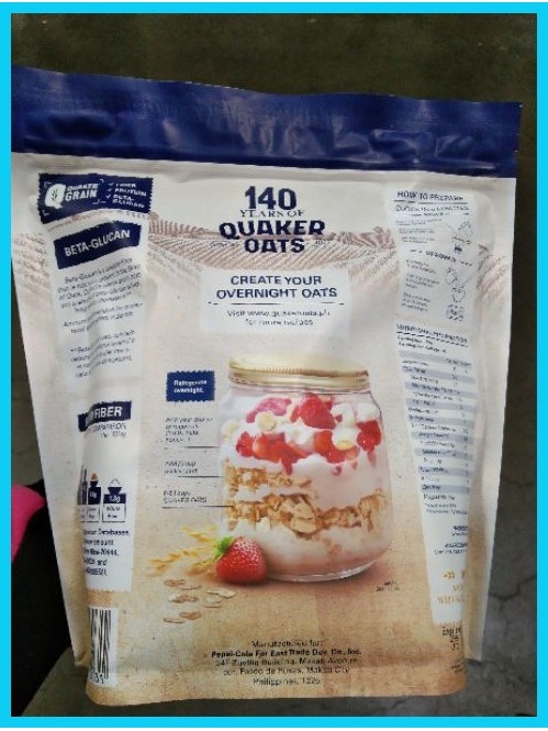 Quaker whole grain rolled oats 1.2kg | Shopee Philippines