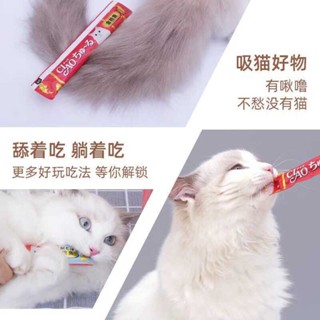 CIAO Strip Snack Liquid Kitten Pudding Cat Canned Wet Food 14g*4 ...