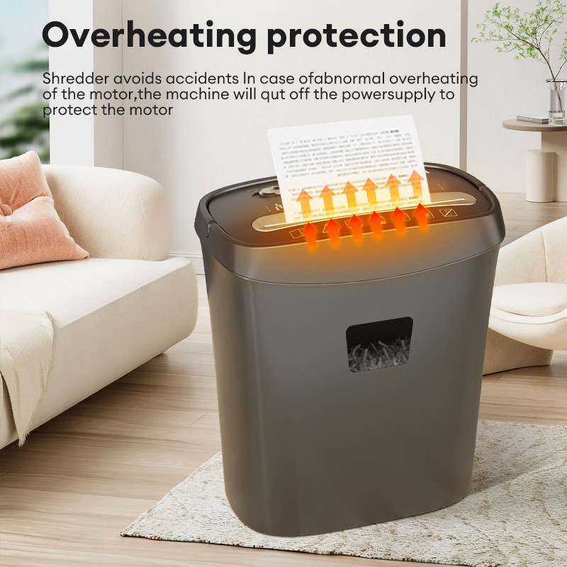 Deli Automatic Cutting Paper Shredder 12L 15L 20L Portable A4 Shredder ...