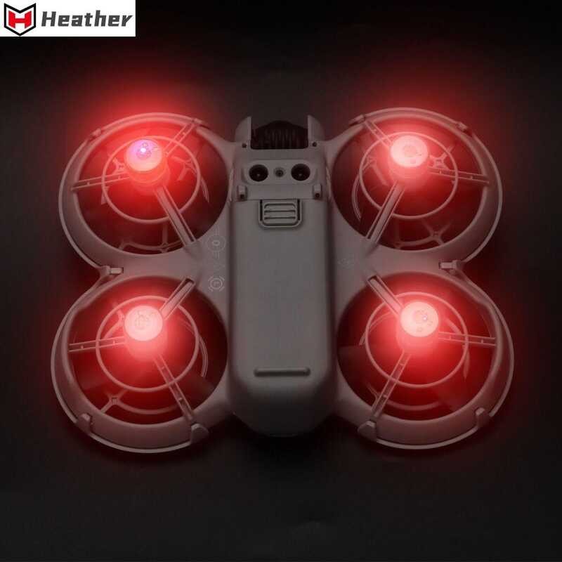 2/4Pcs Mini HEATHER Night Flight Strobe Light Warning LED Flash Light ...