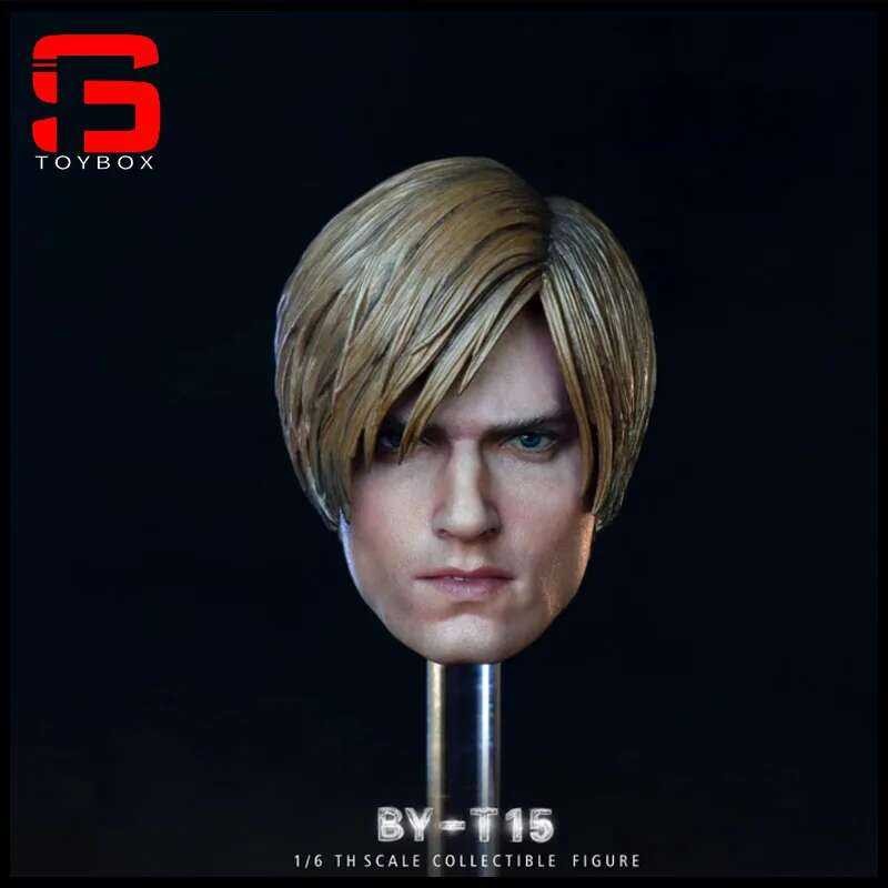 RPD By-Art By-T15 Leon 1/6 Scott Kennedy Head Sculpt Carving Model Fit ...