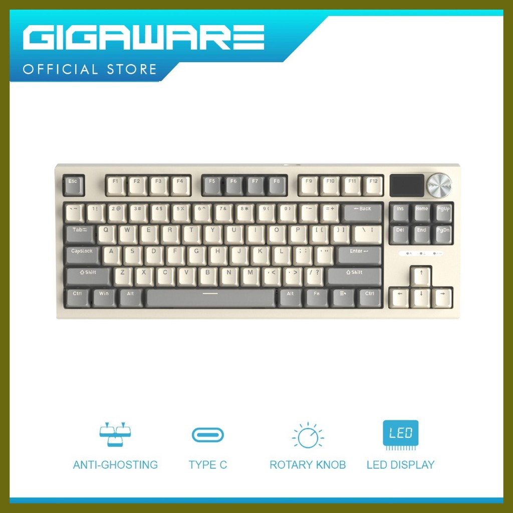 Langtu LT84 84 Keys Tri-Mode Wired Hot-swappable Mechanical Keyboard ...