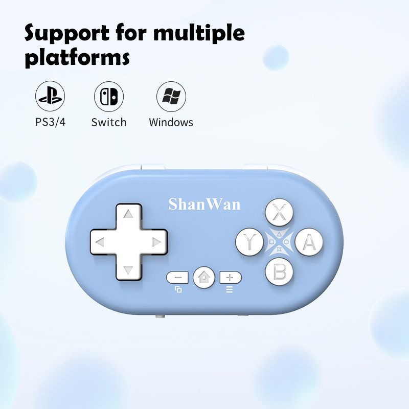 Shanwan Q36XSP Micro Mini Game Controller Bluetooth Joystick Wireless ...