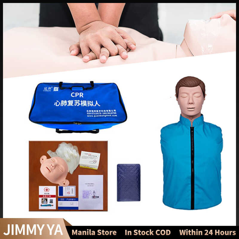 Training Model Aid Adult CPR First Manikin Half Body AED Dummy ...