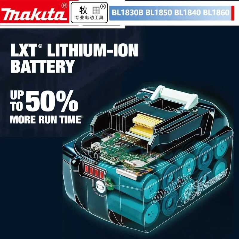 Genuine ∮ 6Ah Rechargeable Power Tools Battery 18V With LED Li-Ion ...
