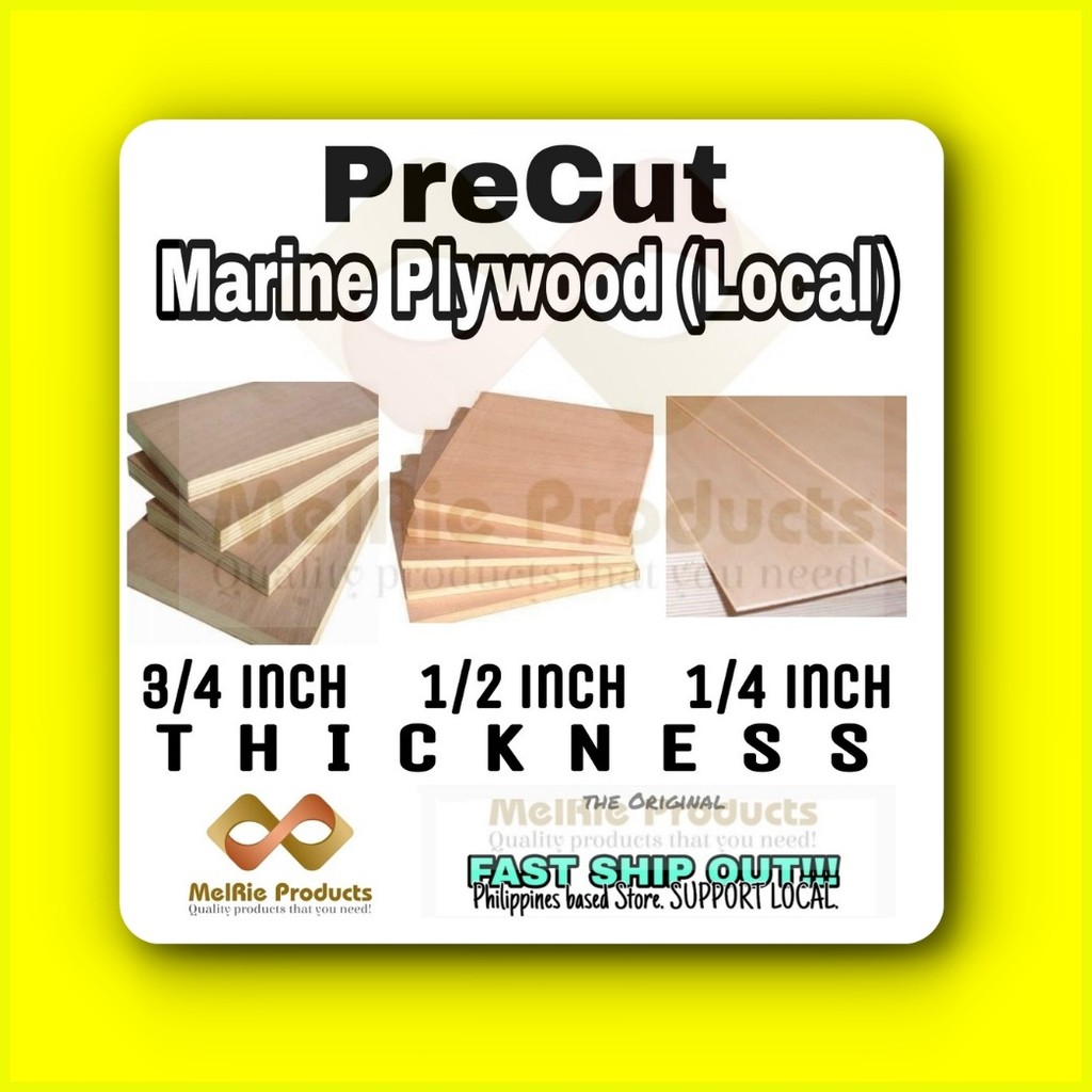 ♨ ♠ SMALL Sizes PRECUT HARD LOCAL MARINE PLYWOOD CLEAN CUT MACHINE CUT
