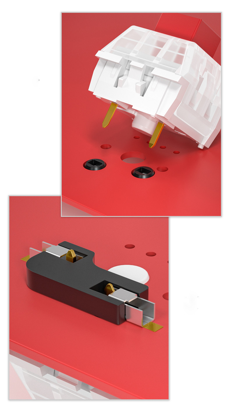 20/10Pcs Kailh Switch Socket for Mx Cherry Gateron Outemu Kailh Switche