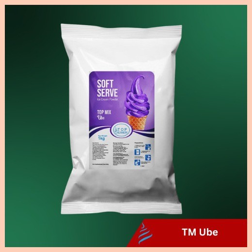 Top Mix Soft Serve Ice Cream Powder Ube 1kg Shopee Philippines