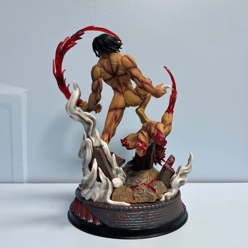 Figurine Eren Jager – L’Attaque Des Titans – 30 Cm – Statue PVC