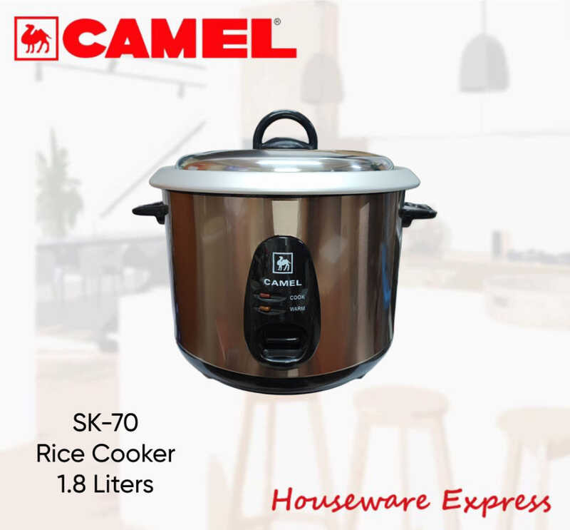 Camel Sk70 Rice Cooker 1.8L Up To 10 Cups Sk-70 (Houseware Express ...