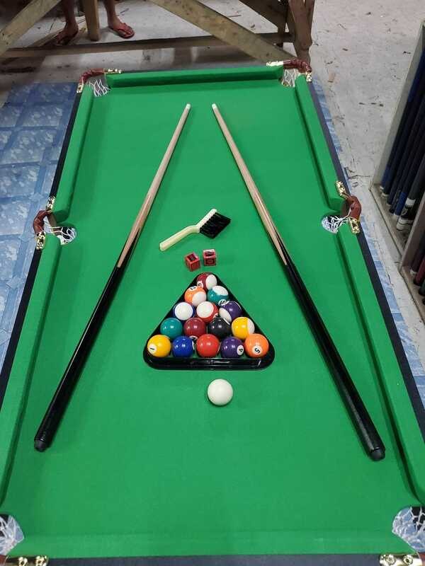 4 Ft. Height Brandnew Mini Billiard Table For Kids & Teens / Maliit Na ...