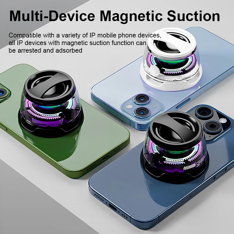 G200 RGB Wireless Bluetooth Speaker Mini Magnetic Speaker Portable ...
