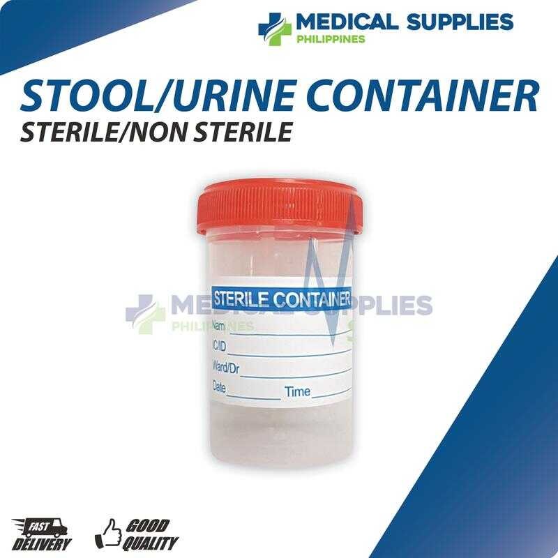 Sterile Urine/ Stool Container 60Ml / Medical Specimen Jar | Shopee ...