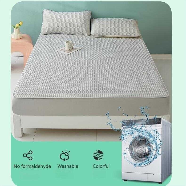 Bedding Summer Na May Bamboo Mat Ice Silk Latex Cooling Pad Sheet