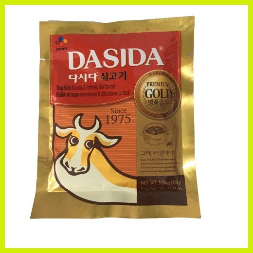 CJ Dashida / Dasida Beef Soup Stock / Anchovy Soup Stock, 100g Shopee