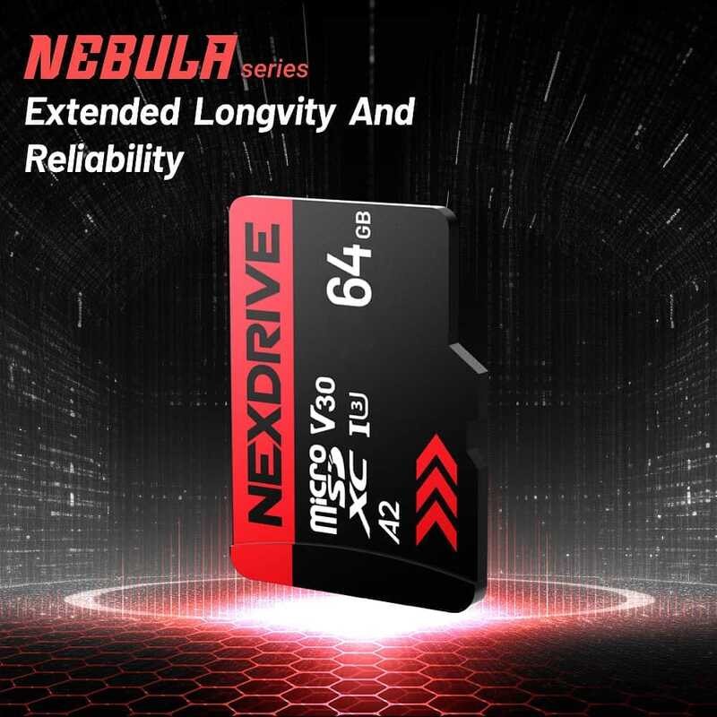 Card NEXDRIVE Micro + SD Adapter up to 85MB\/s, with A2 App Performance