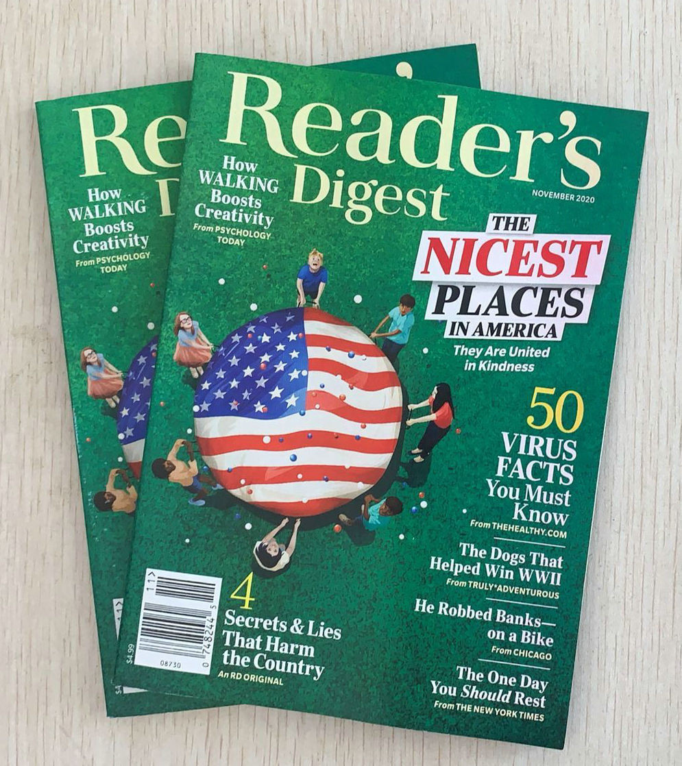 READER'S DIGEST Reader's Digest November 2020 American Edition English ...