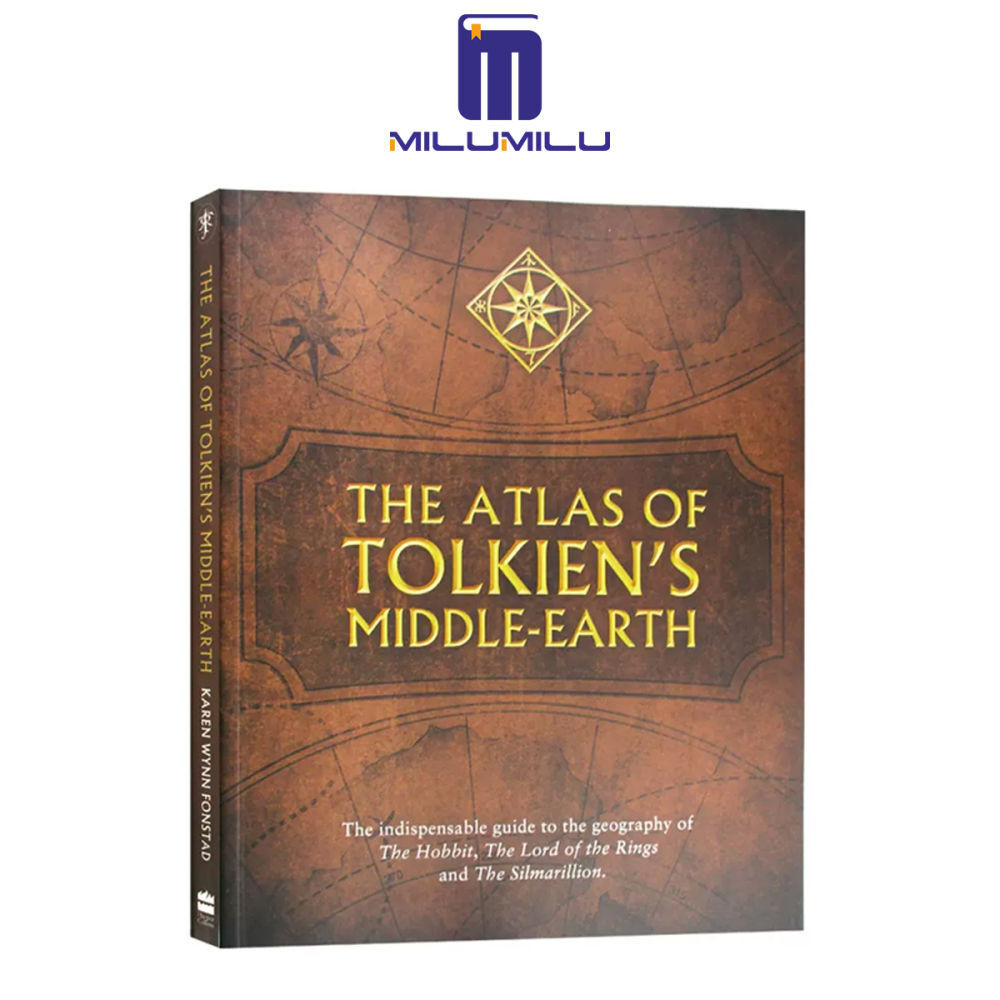 The Atlas Of Tolkiens Middle-Earth Paperback by Karen Wynn Fonstad ...