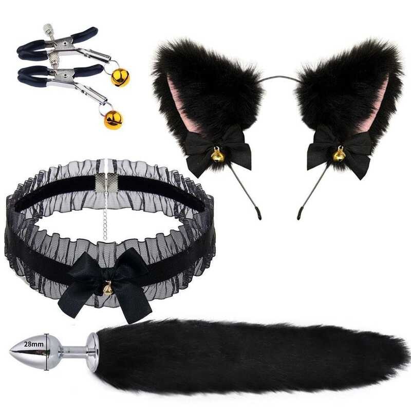 HAQI Cat Tail Female Anal Plug Fox Tail Anal Plug Removable Anal Plug  Wearable Toy SM Adult Sex Toy | Shopee Philippines