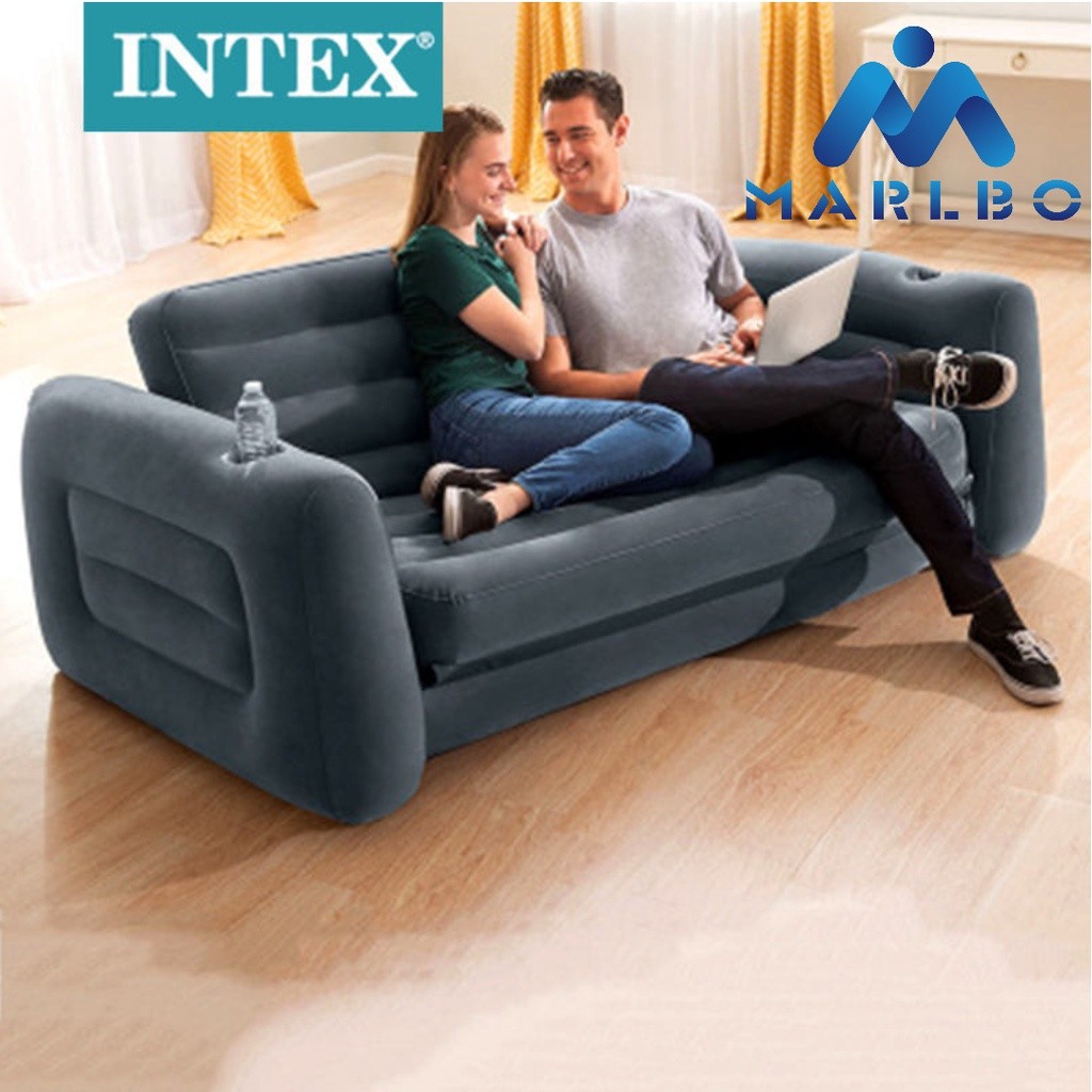 INTEX66552 multi-functional double inflatable sofa Living room lazy ...
