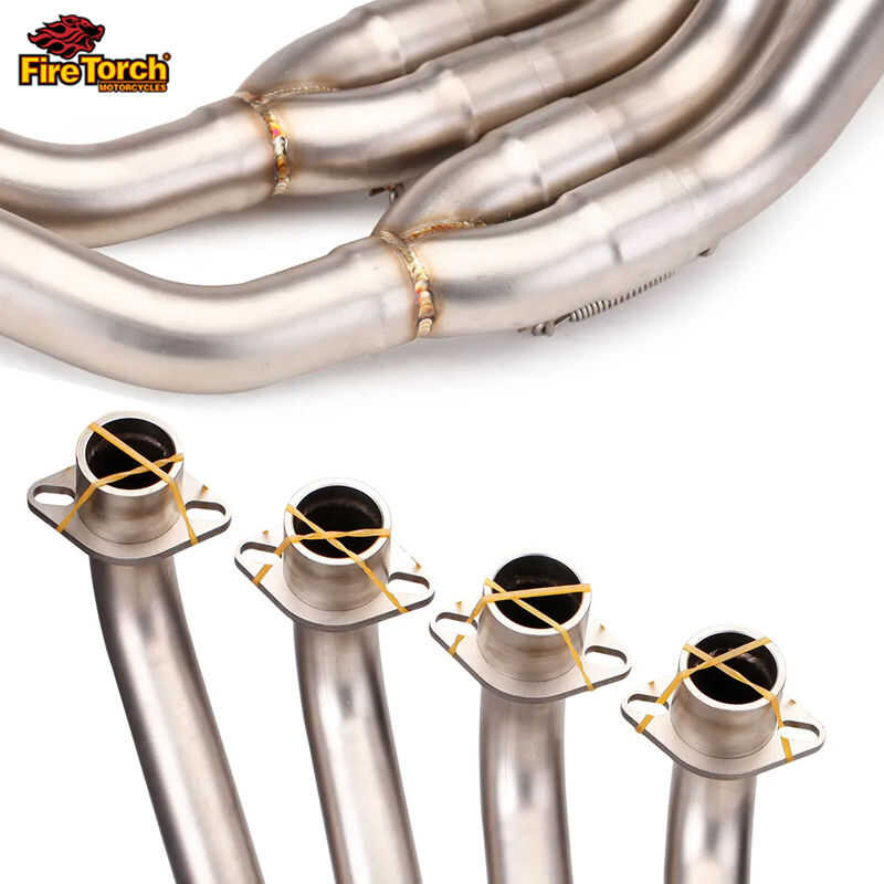 Straight Pipe Exhaust Header For Honda GC160 & GC190 Engines - Polished Mild Steel