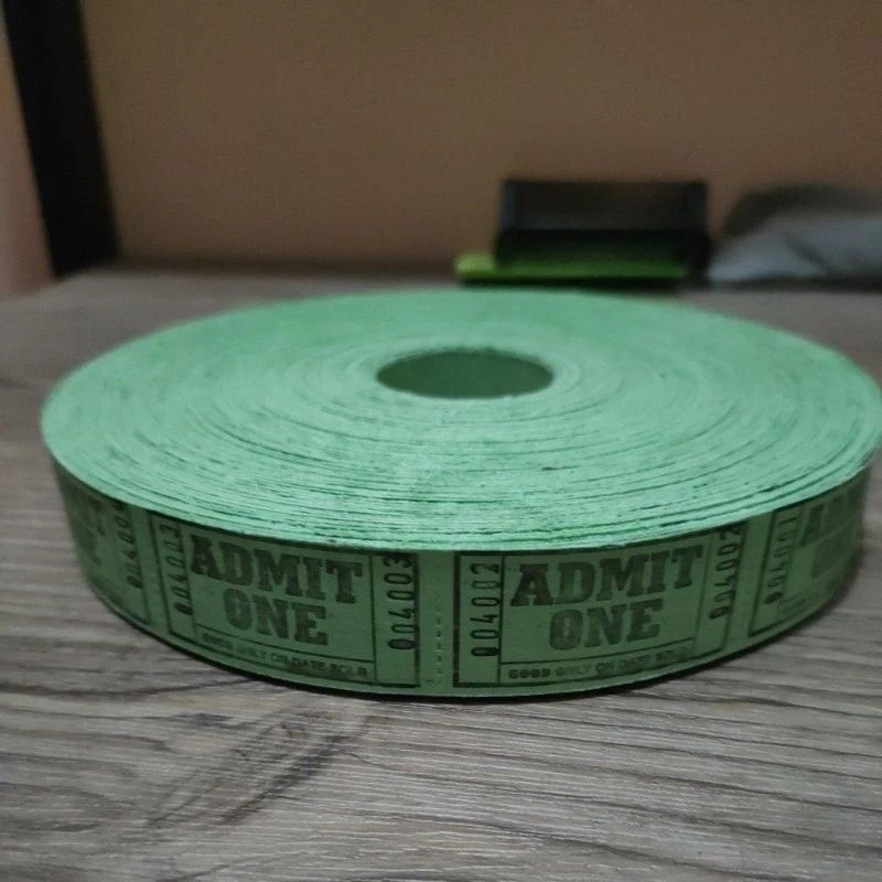1000pcs Amit Ticket/Raffle Ticket/Raffle Ticket With Number/Admit One ...