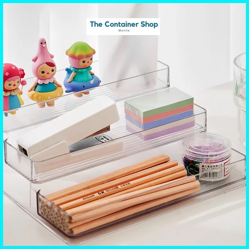 Container Shop Acrylic Spice Rack Organizer Kitchen 3-tier Display ...