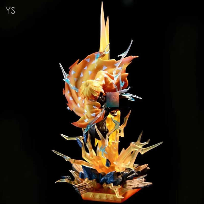 Demon Slayer Zenitsu Agatsuma Light Up Thunderclap And Flash Figure ...