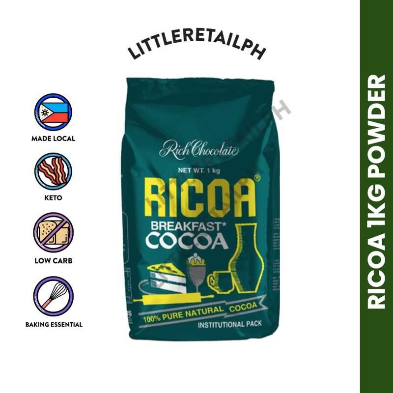 2024In vogue Ricoa Breakfast Cocoa 1kg KILO PACK t | Shopee Philippines