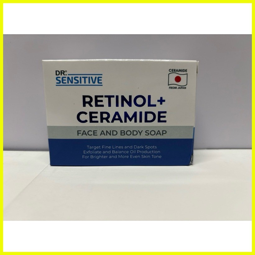 Dr. Sensitive Niacinamide + Salicylic Acid Face and Body Bar Soap 120g