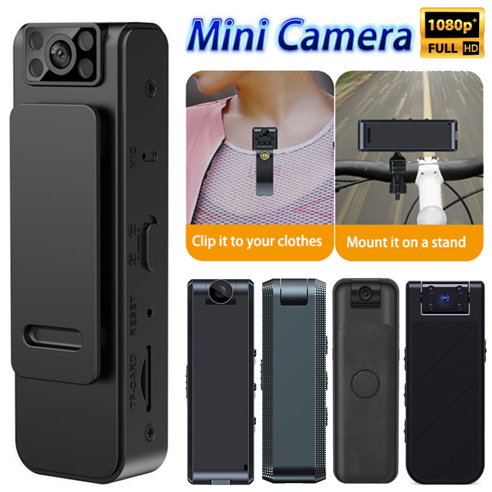 1080P HD Mini Action Camera Portable Recorder Outdoor Sports Night ...