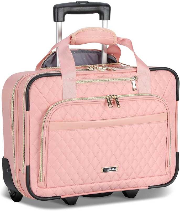 Rolling Laptop Bag Women's/Men's Wheel Briefcase, Suitable For Travel