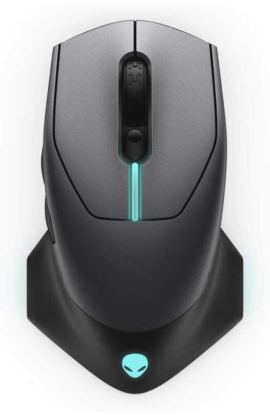 Alienware Wired\/Wireless Gaming Mouse AW610M: 16000 DPI Optical Sensor ...