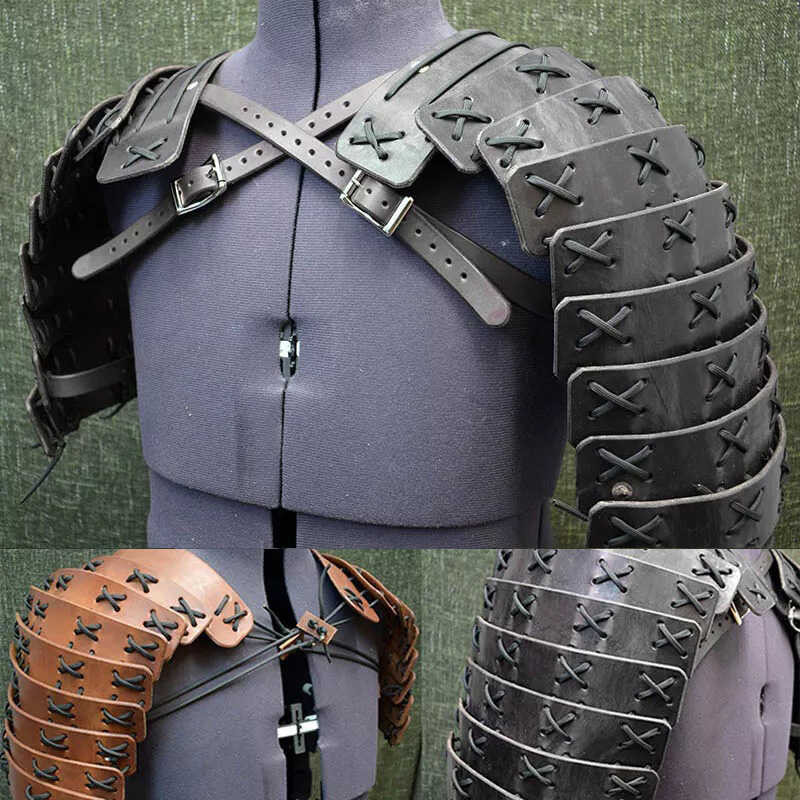 Steampunk Leather Armor Samurai Armor Leather Shoulder Armor