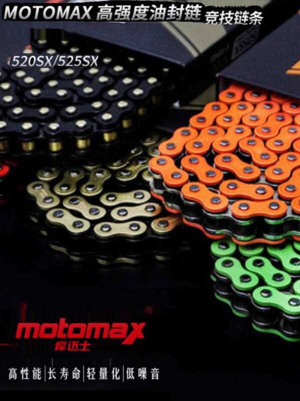 ☑♥ Motomax Momo Max 520 Oil Seal Chain Motorcycle 300R Kawasaki 400 ...