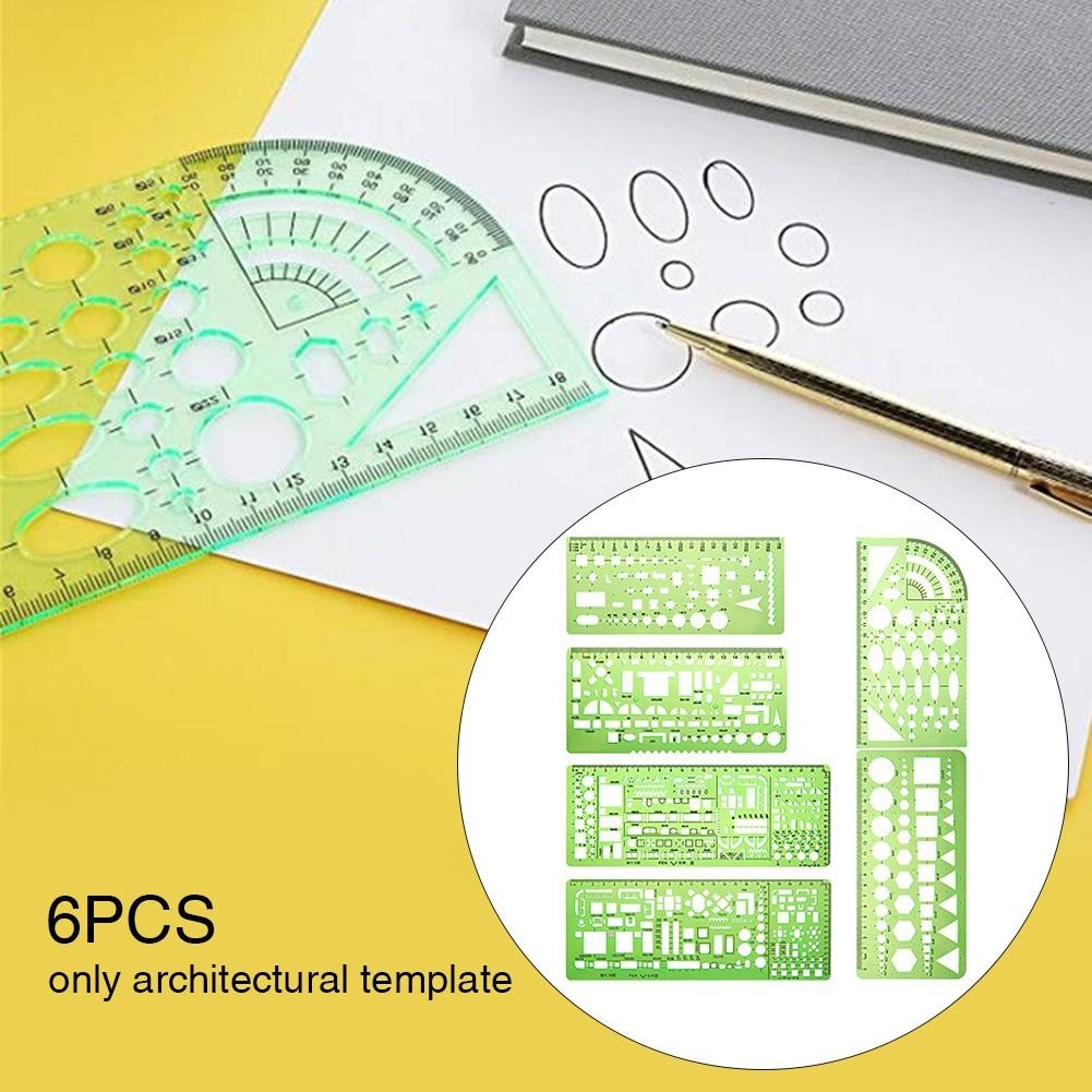 Professional Architectural Template Ruler Drawings Template Measuring ...