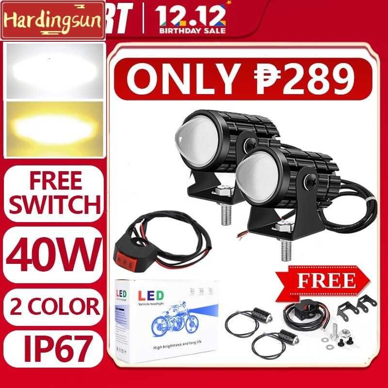 Hardingsun 2PCS Super Bright Mini Driving Light Set Led Lights ...
