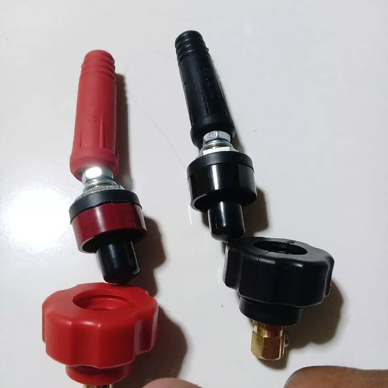 Welding Cable Connector Threaded Plug Socket Set DKJ10-25 Welding ...