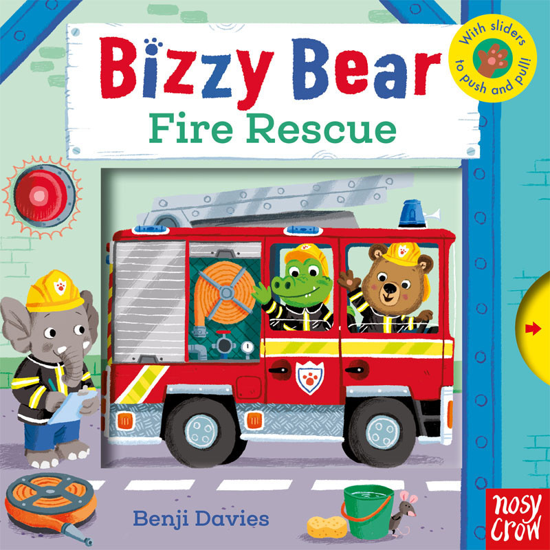 Bizzy Bear Board Book with Push and Pull Sliders / board book brand new ...