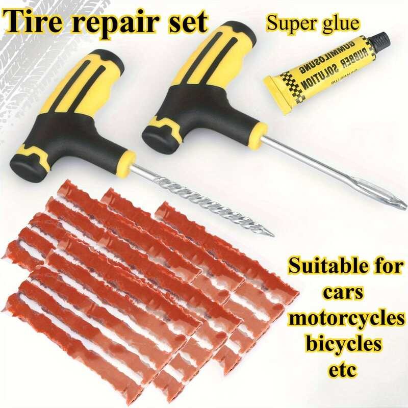 Professional Tire Re Tool Set With High Strength Glue Comprehensive Kit ...