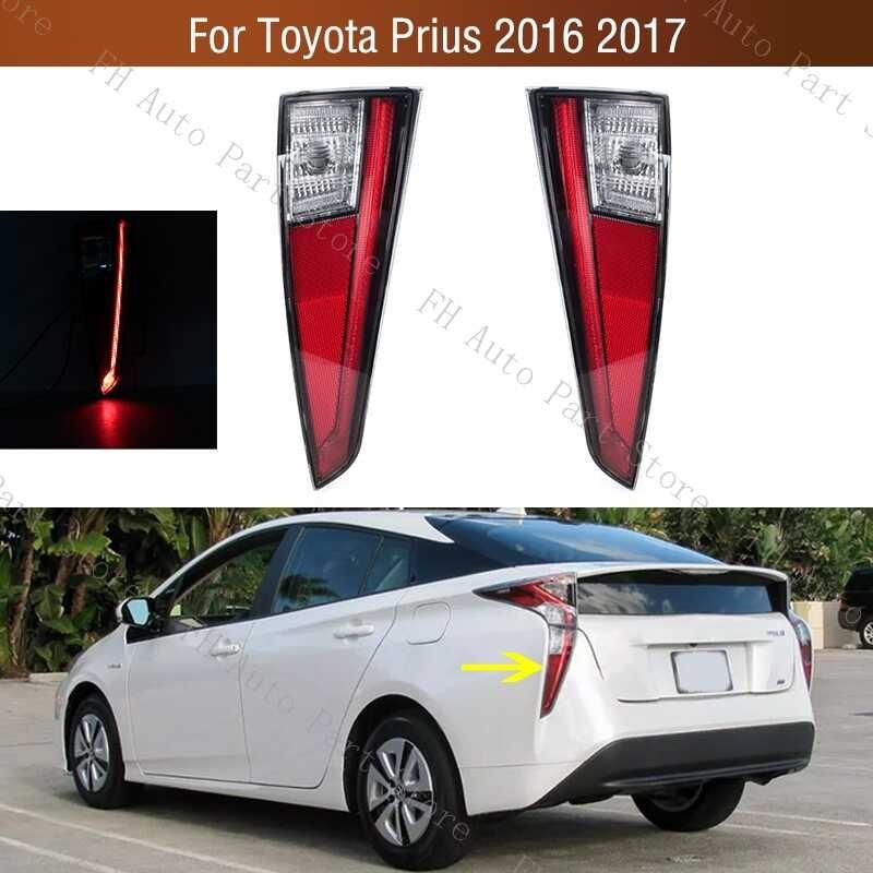 BH Taillight Taillamp Para Sa Toyota Prius 2016 2017 Car Rear Bumper ...