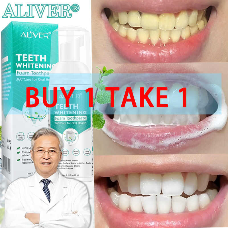 Aliver Mousse Tanggalin Plaque Oral Odororal Health panglinis ng tartar ...