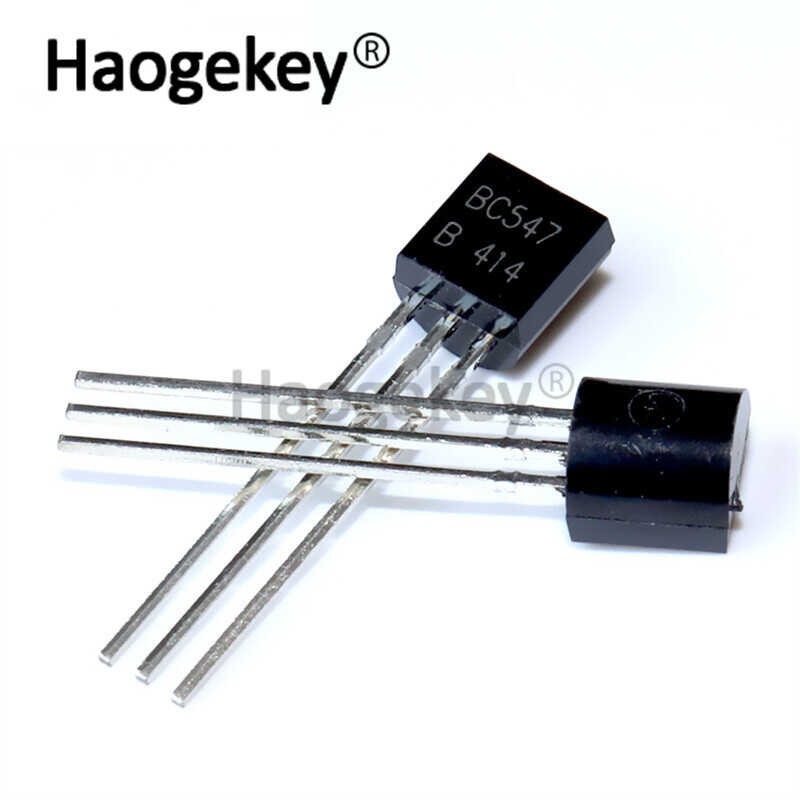100PCS/Lot BC547B BC547 100MA 45V 0.1A NPN TO-92 Transistor New for